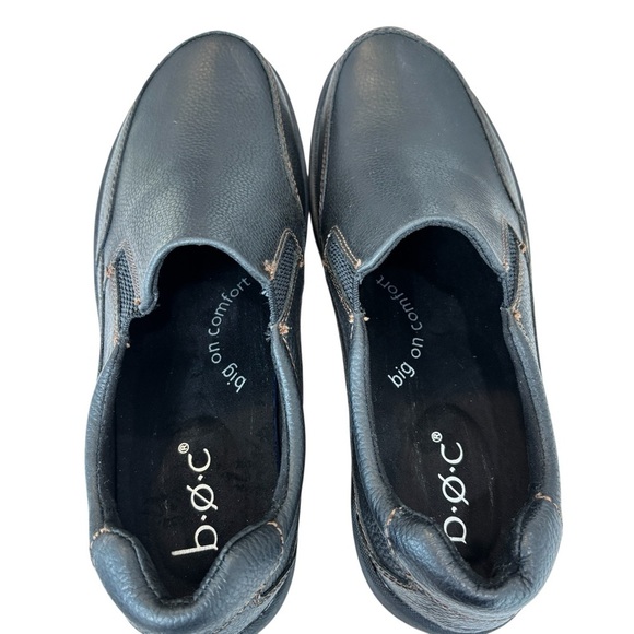 Born BOC Mens Size 11 M Black Leather Slip On Loafer Casual Comfort Shoe main image 6